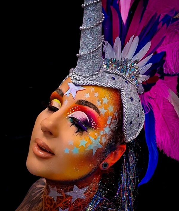festival makeup