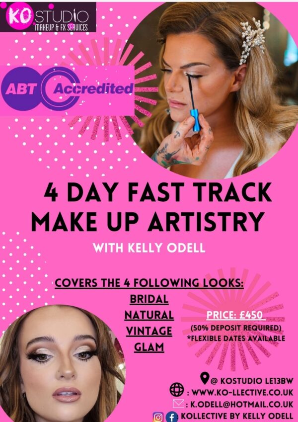 bridal makeup lesson course