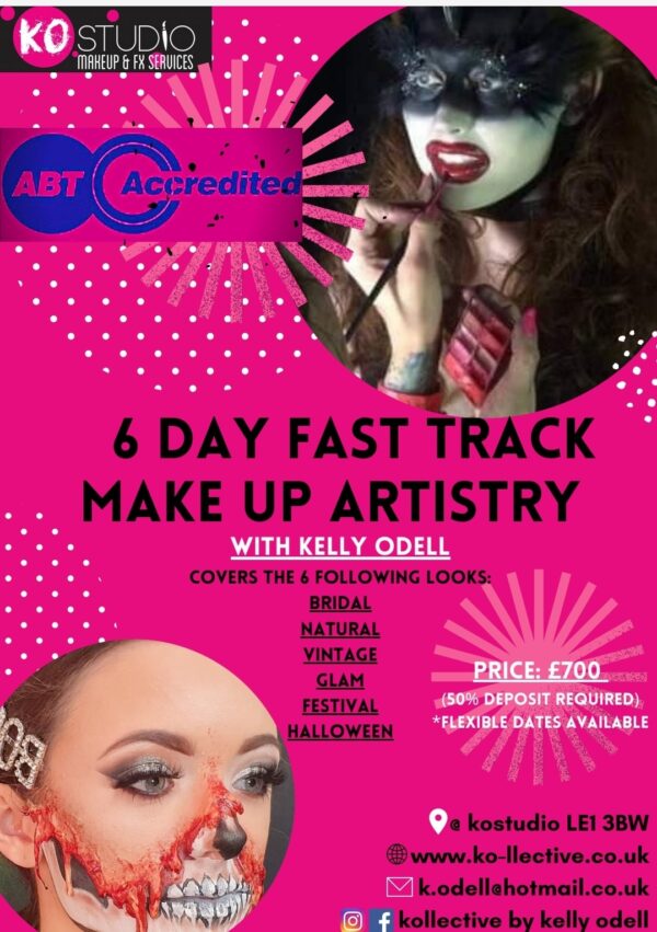bridal makeup lesson course