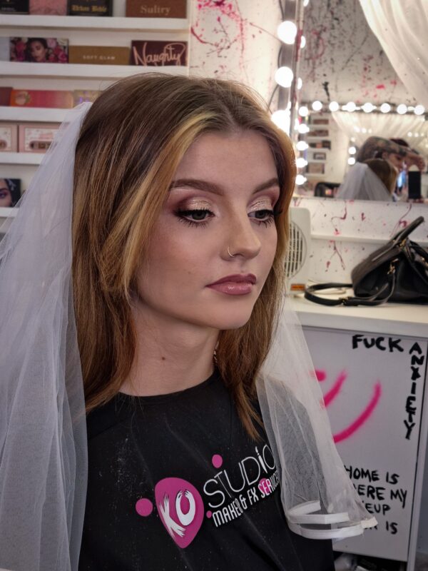 wedding day bridal makeup and hair leicester