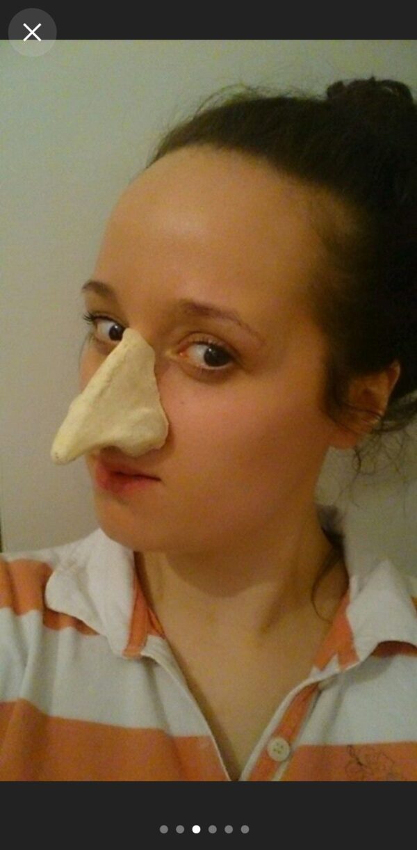 Gru Character Nose Prosthetic