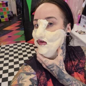 Swollen Face Latex Prosthetic