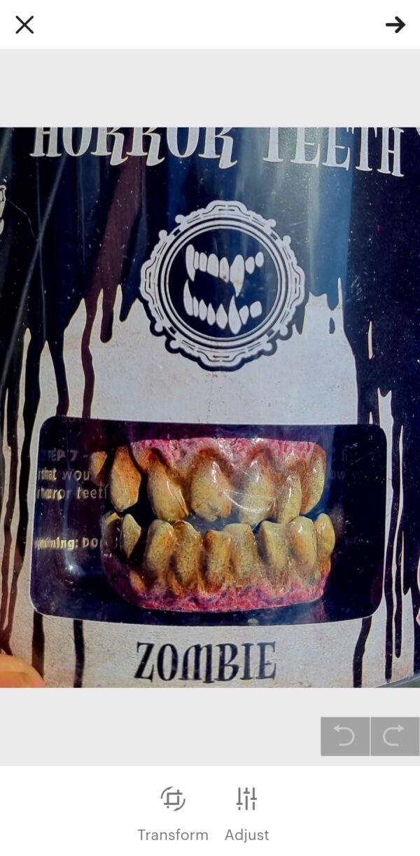 Faux Teeth Sets