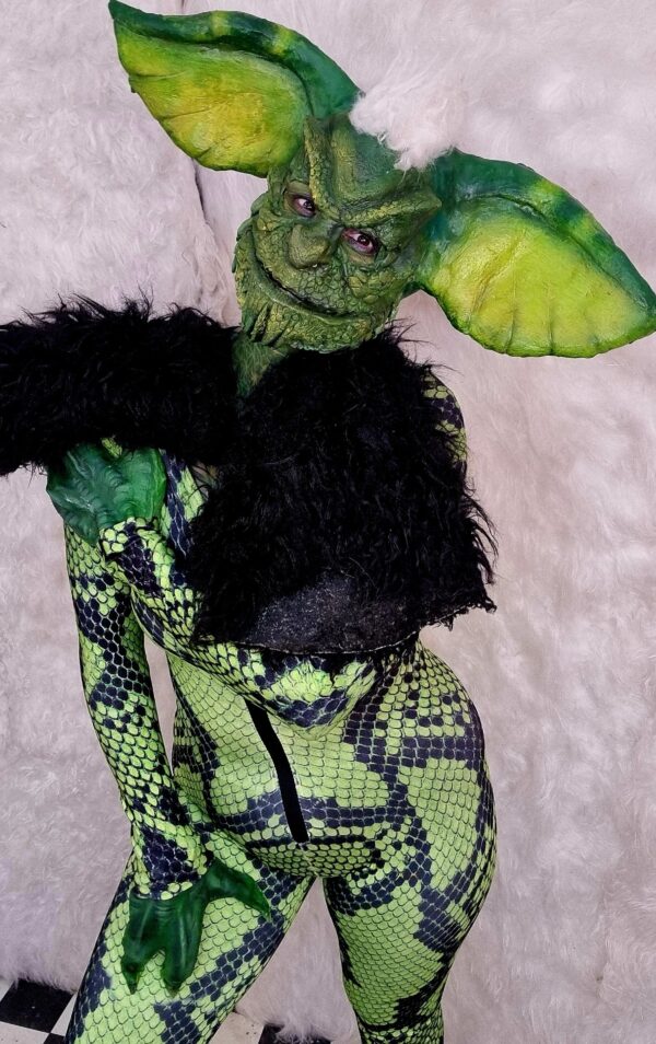 full head and ears prosthetic costume