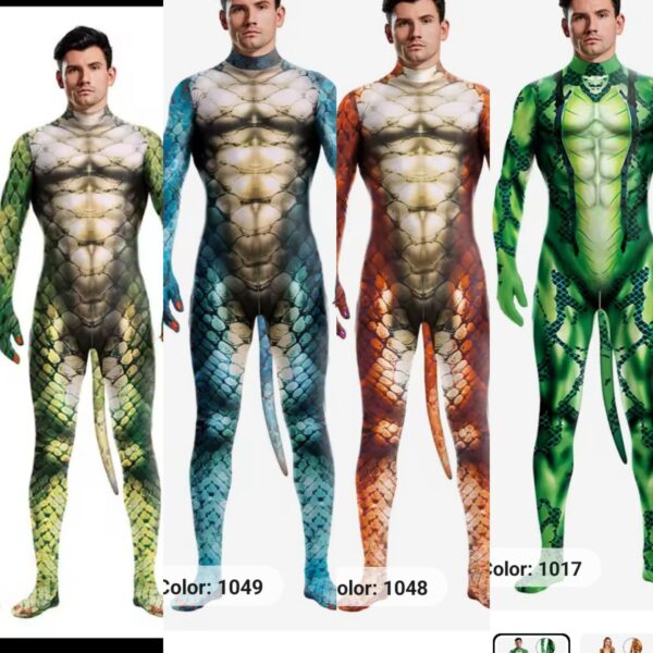 scaley catsuits