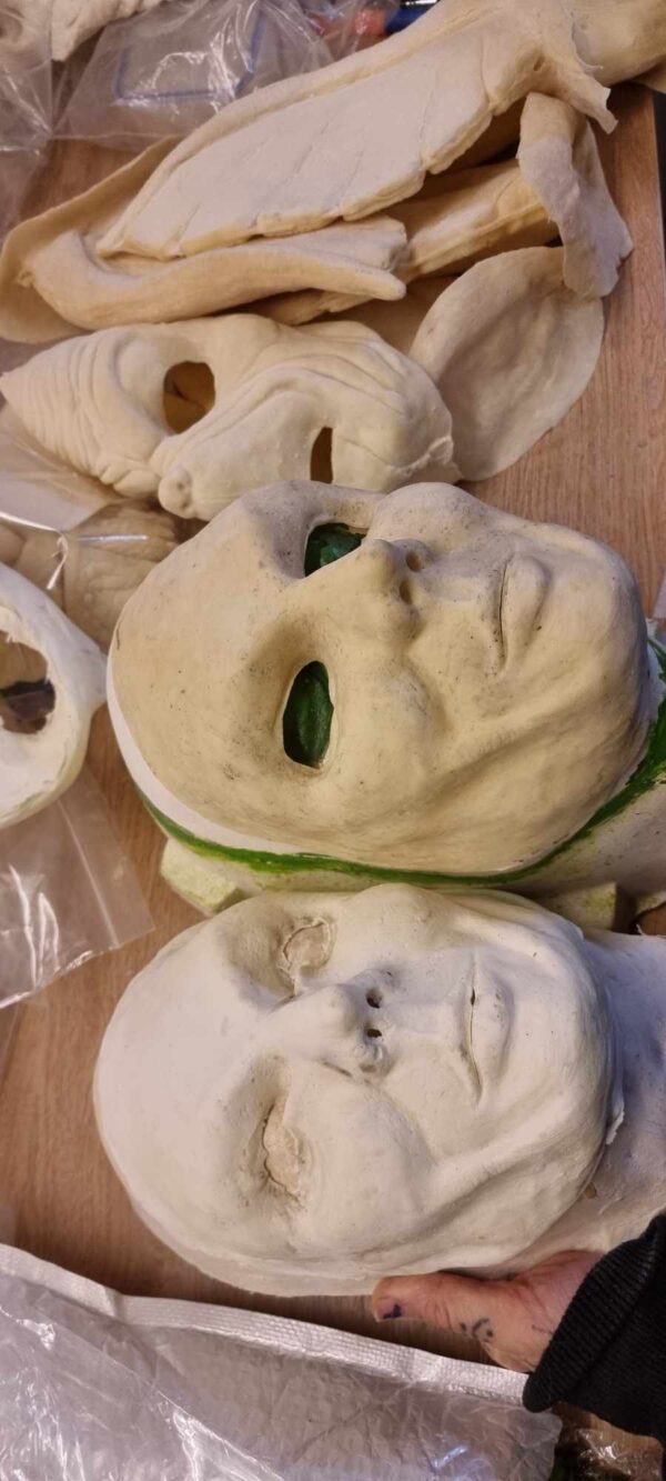 Doll face prosthetic - Annabelle Inspo