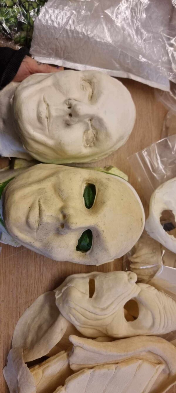 Doll face prosthetic - Annabelle Inspo