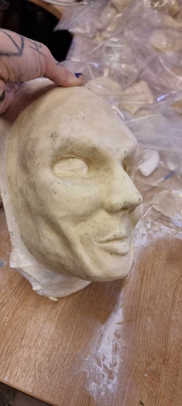 Doll face prosthetic - Annabelle Inspo