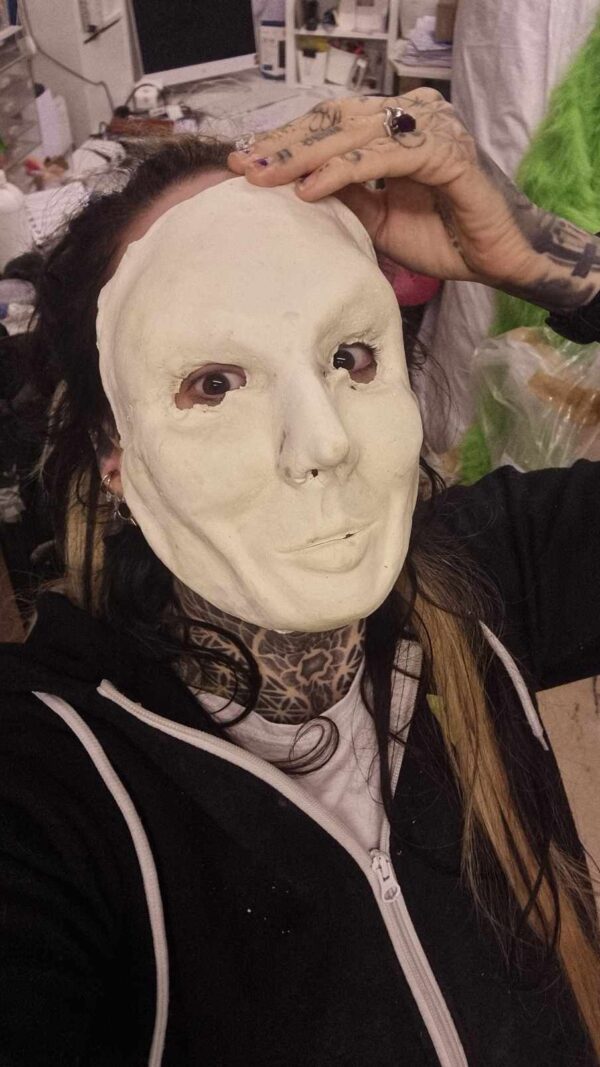 Doll face prosthetic - Annabelle Inspo