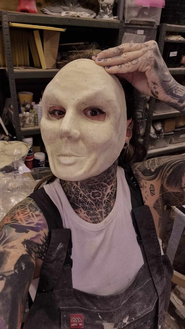 Doll face prosthetic - Annabelle Inspo