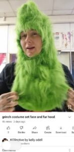 Green Faux Fur Boot Covers