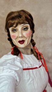 doll face annabelle prosthetic