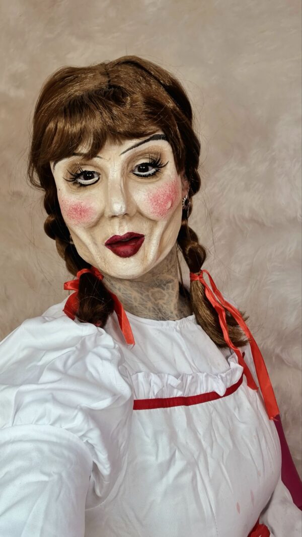 doll face annabelle prosthetic