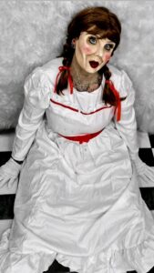 Doll face prosthetic - Annabelle Inspo