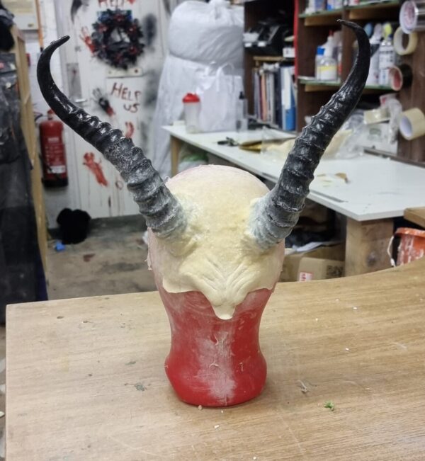 Angry Forehead with Attached Horns