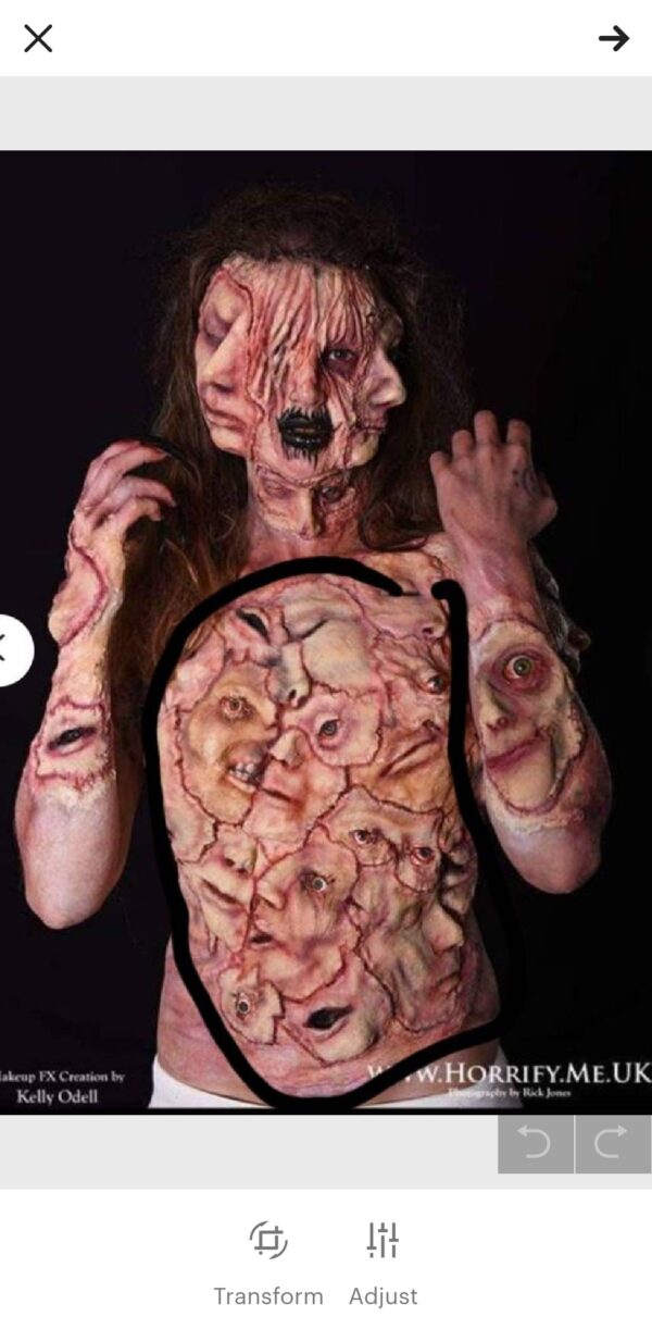 Gore Body of Souls Chest Prosthetic