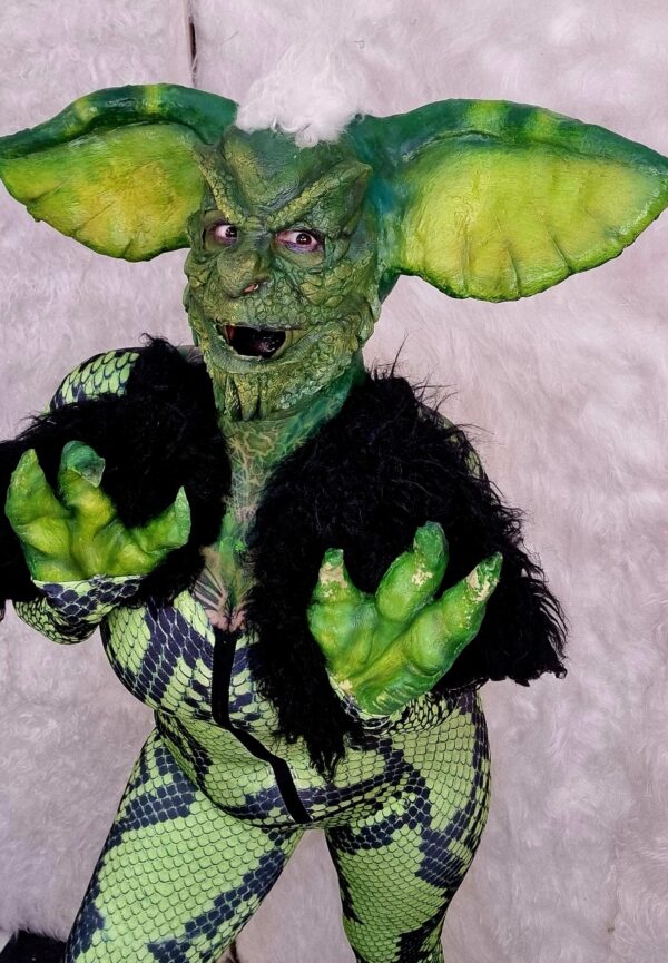 full head and ears prosthetic costume