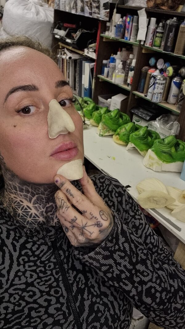 nose and chin prosthetic