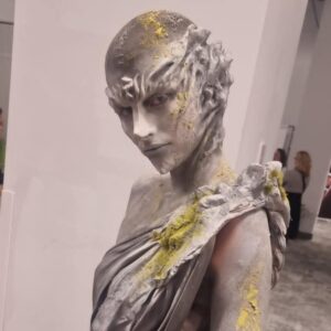 alien mermaid statue prosthetics
