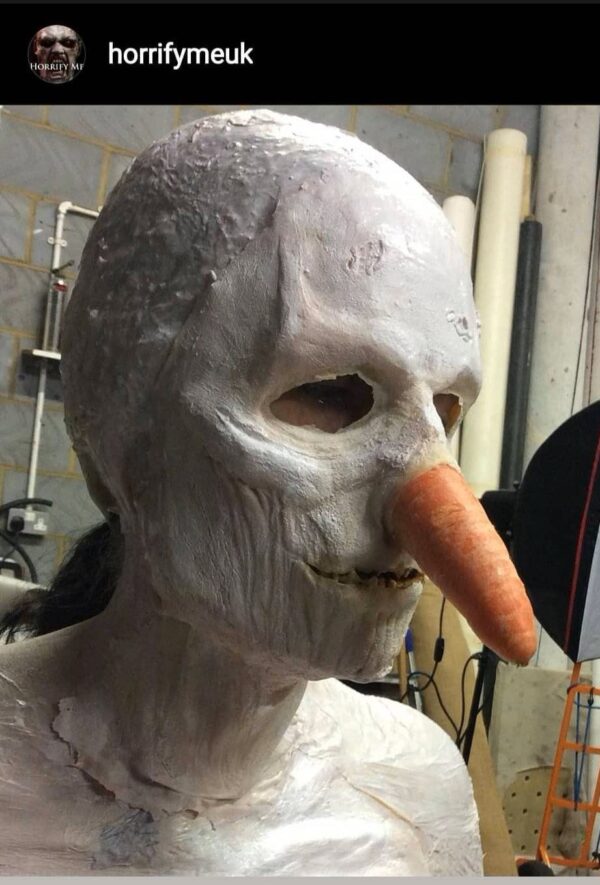 snowman skeleton face