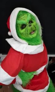 grinch latex mask