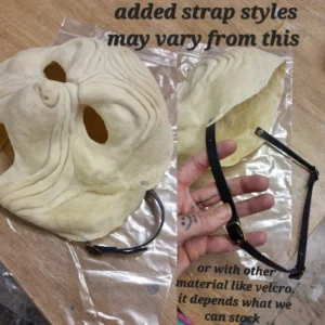 adjustable grinch mask prosthetic