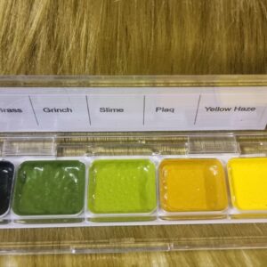Alcohol Activated Green Palette