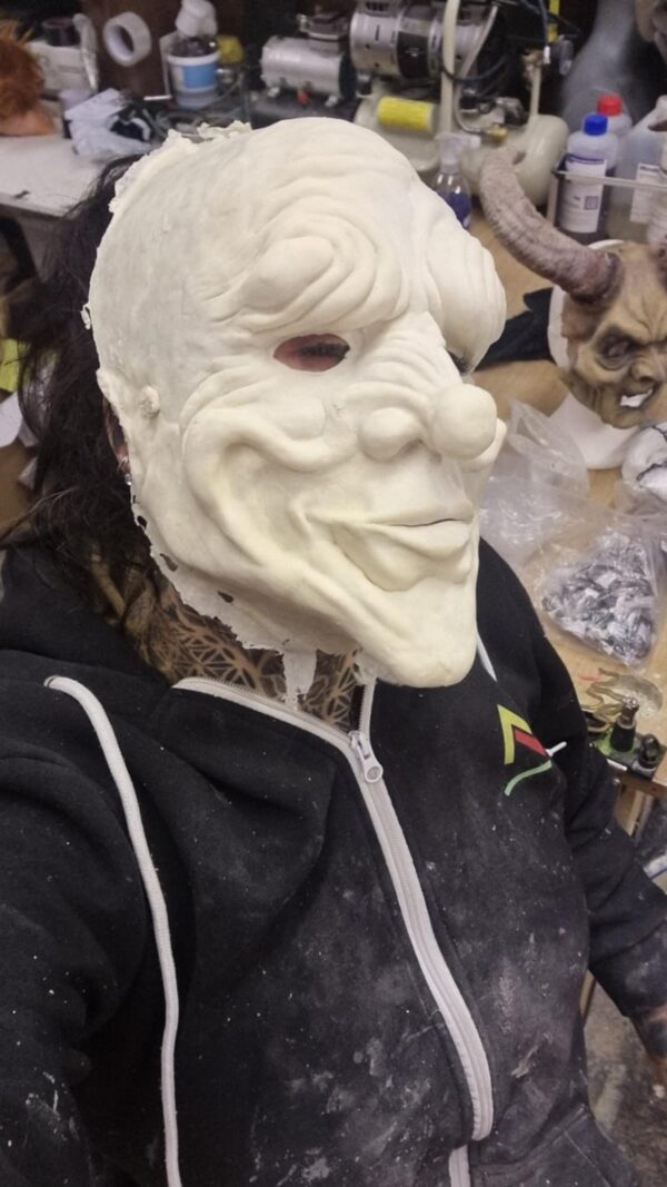 santa clown mask