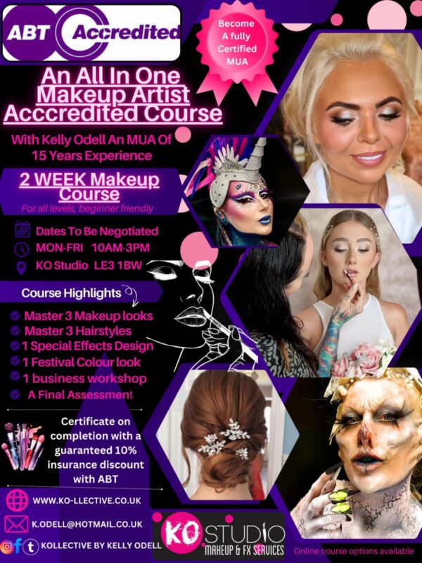 All-in-One Makeup Artist Course Leicester