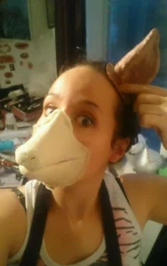 Horse muzzle prosthetic