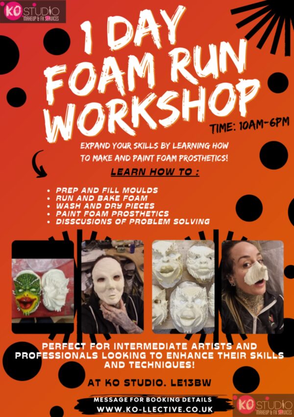 Day Foam Run Workshop leicester