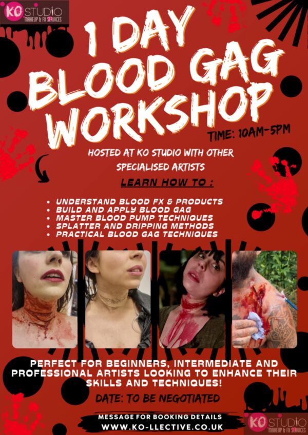 Blood GAG Workshop leicester