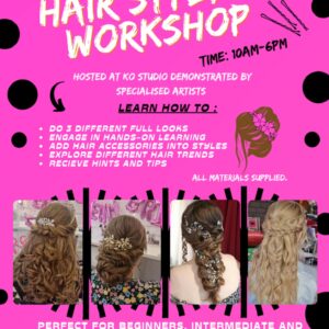 hair styling work shops events and bridal leicester