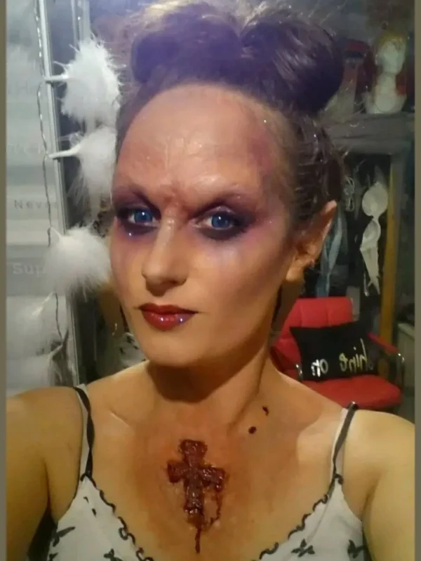 Wraith Vampire Forehead Prosthetic - Image 2