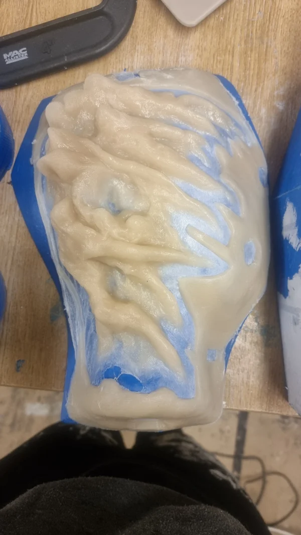 Wooden Branch Face Prosthetics