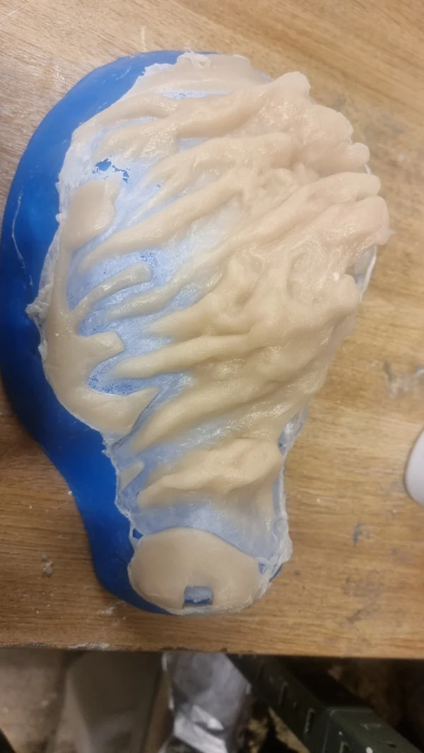 Wooden Branch Face Prosthetics