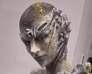 Wooden Branch Face Prosthetics