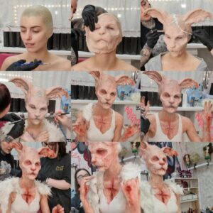 Silicone rabbit prosthetic - How to apply