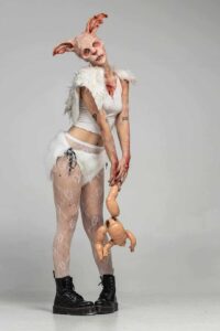easter bunny horror gore makeup fx