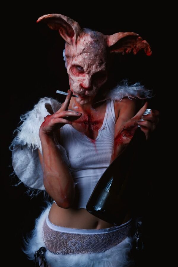 Full Silicone Bunny Mask - Image 5